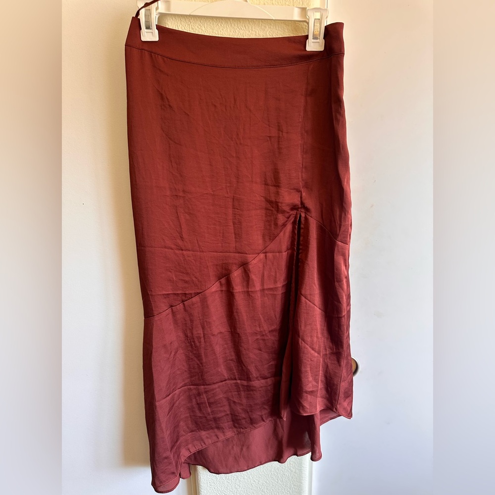 Free People Terracotta Skirt